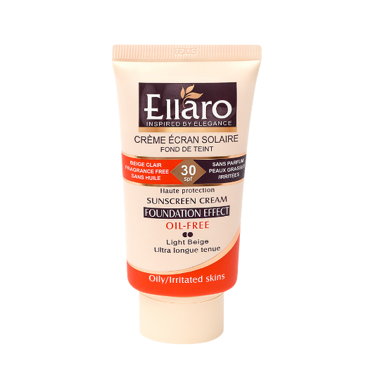 کرم ضد آفتاب فاقد چربی الارو بژ روشن SPF30 حجم ۴۰ میلی‎ لیتر