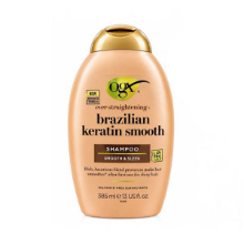 شامپو مو او جی ایکس ogx مدل  کراتین برزیلی Brazilian Keratin حجم 385 میلی لیتر