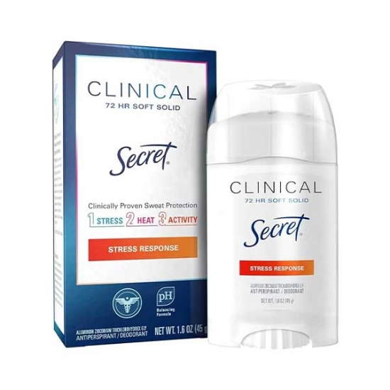 استیک کلینیکال ضد تعریق سکرت مدل STRESS RESPONSE وزن 45 گرم